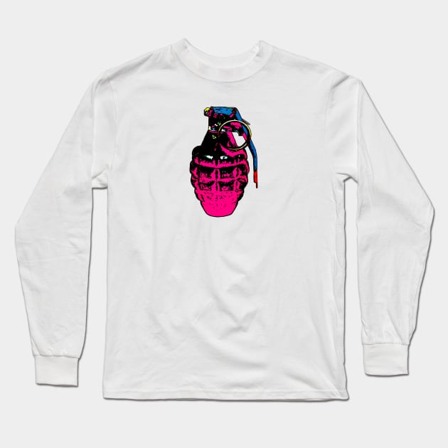 The Invisibles Grenade Long Sleeve T-Shirt by th3vasic